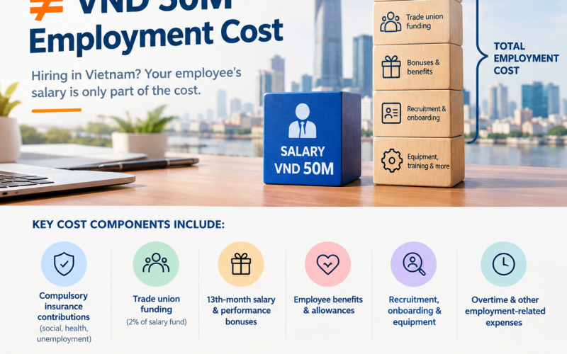 Total Cost of an Employee in Vietnam (Employer Guide)