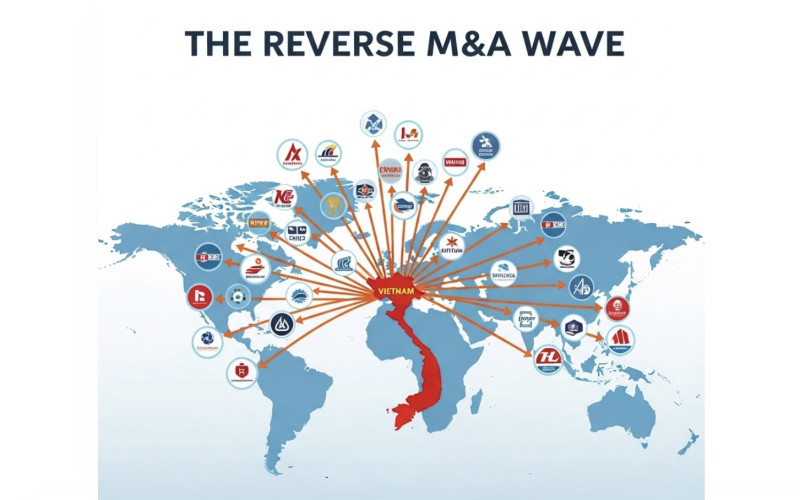 The Reverse M&A Wave: Vietnamese Enterprises Transform from “Prey” to “Hunter”