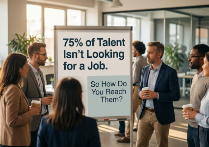 75% of Talent Isn’t Looking for a Job. So How Do You Reach Them?