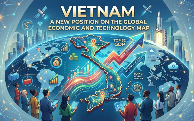VIETNAM A NEW POSITION ON THE GLOBAL ECONOMIC AND TECHNOLOGY MAP 2026