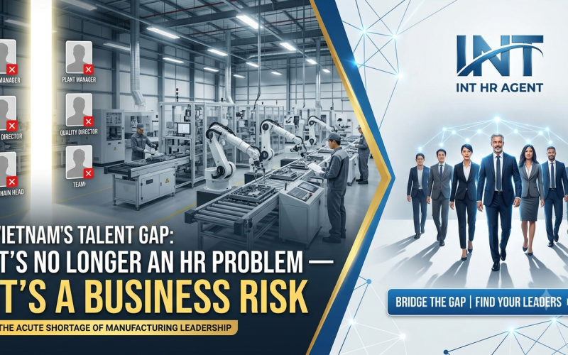 Vietnam's Talent Gap Is No Longer an HR Problem — It's a Business Risk