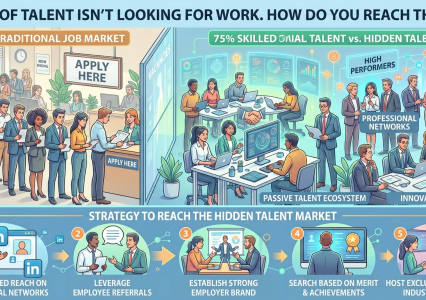 75% of Talent Isn’t Looking for a Job. So How Do You Reach Them?