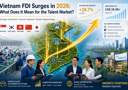 Vietnam FDI Surges in 2026: What Does It Mean for the Talent Market?