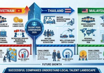 Vietnam vs Thailand vs Malaysia: Where Is Talent More Competitive?