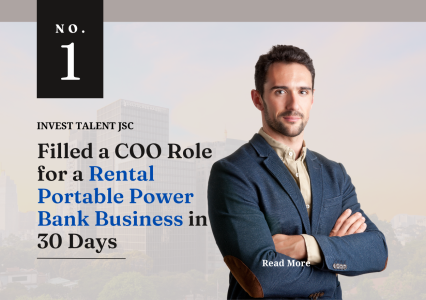 How We Filled a COO Role for a Rental Portable Power Bank Business in 30 Days
