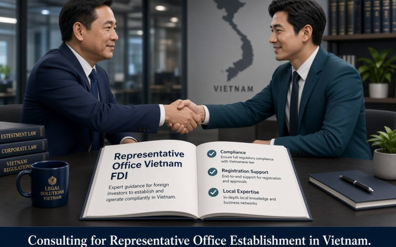 Consulting for Representative Office Establishment in Vietnam
